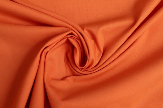 Bavlněné plátno v oranžové barvě 03121/036