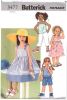 Střih Butterick na dívčí oblečení vel. 92-116 3477/2