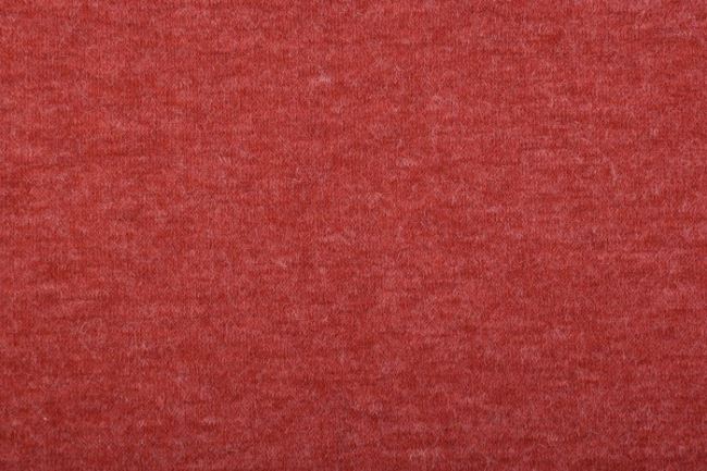 Mohérová pletenina v červené barvě 0399/455