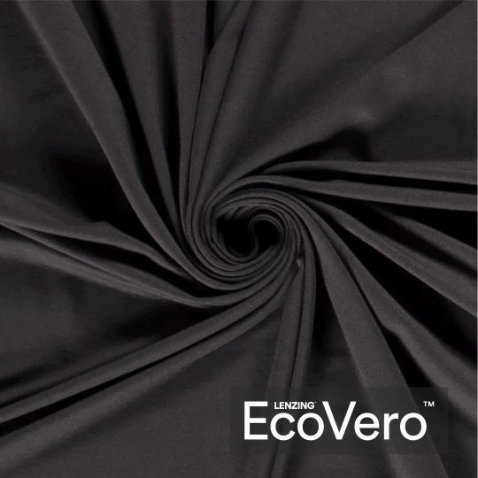 Viskózový úplet Eco Vero v tmavě šedé barvě 18500/068