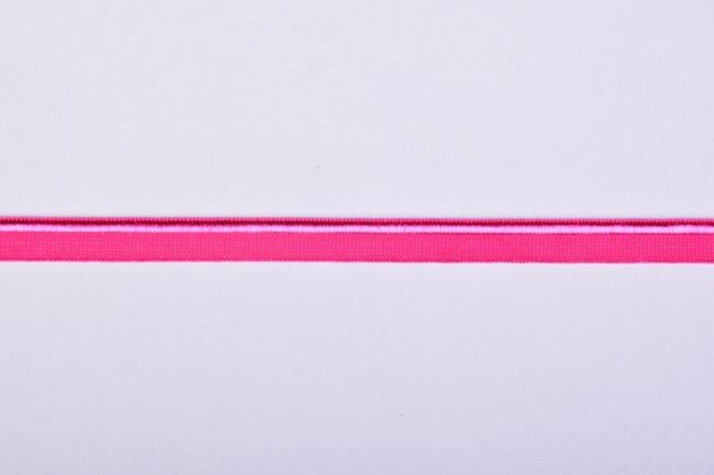 Lemovací pruženka v růžové barvě o šířce 1 cm 43608