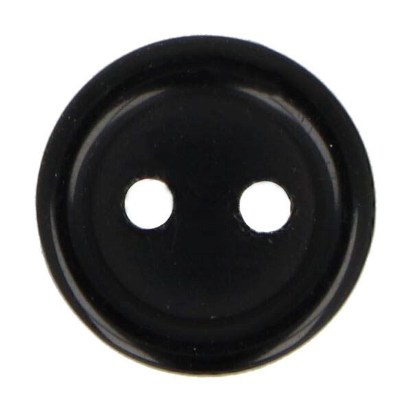 Knoflík v černé barvě 11 mm K-B40-201318-332