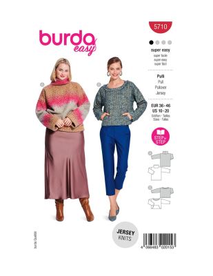 Střih na volné triko ve vel. 36-46 5710