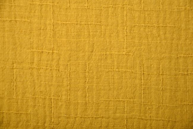 Bambusový mušelín ve žluté barvě 182822