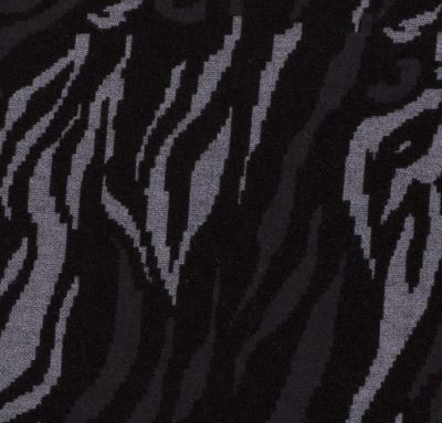 Punto di Roma v černé barvě se zvířecím vzorem 18137/069