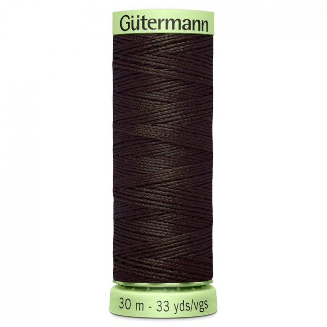 Extra silná šicí nit Gütermann v tmavě hnědé barvě J-697