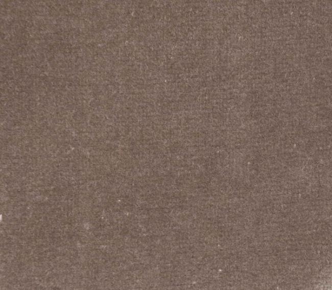 Dekorační samet v šedo béžové barvě DS18