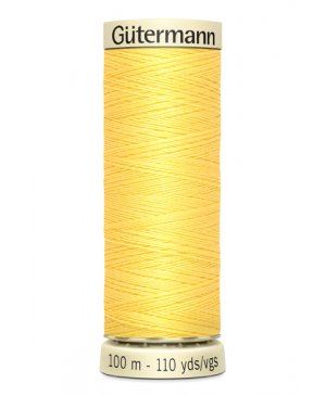 Univerzální šicí nit Gütermann ve žluté barvě 852