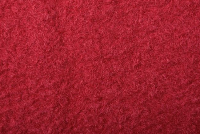 Kabátová látka v červené barvě MI12205/3K6