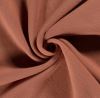 Bavlněný fleece s Oeko-Tex ve světle cihlové barvě 10004/114