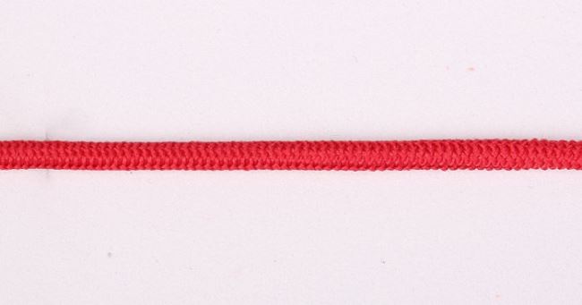 Gumička červené barvy o šířce 3mm K-S10-8824-148