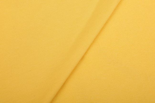 Teplákovina French Terry ve žluté barvě 02775/035