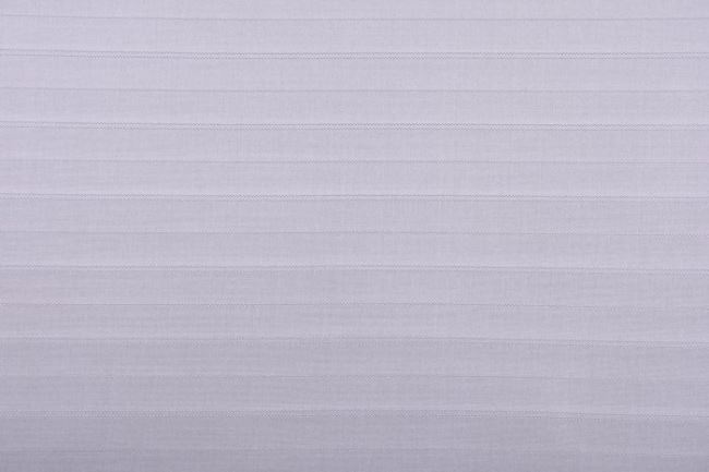 Podšívka polyesterová v šedé barvě s tkanými jemnými proužky 0117/1425