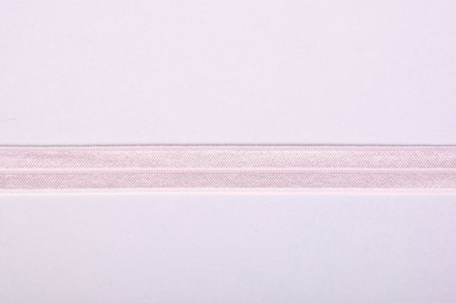 Lemovací gumička ve světle růžové barvě 1,5 cm široká 43530