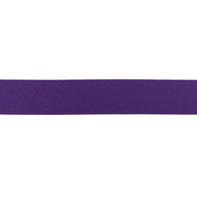 Ozdobná guma ve fialové barvě 2,5cm 32150