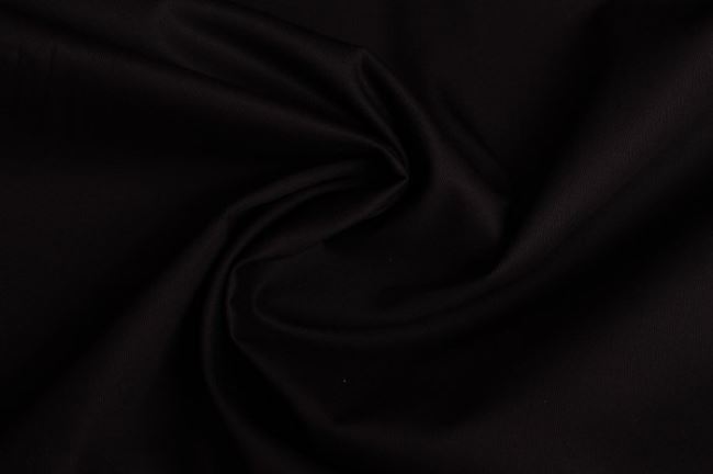 Bavlněný kepr v černé barvě 02888/069