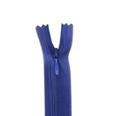 Skrytý zip v modré barvě 35cm I-3W0-35-340