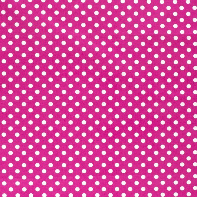 Džínovina v růžové barvě s puntíky 13233/017