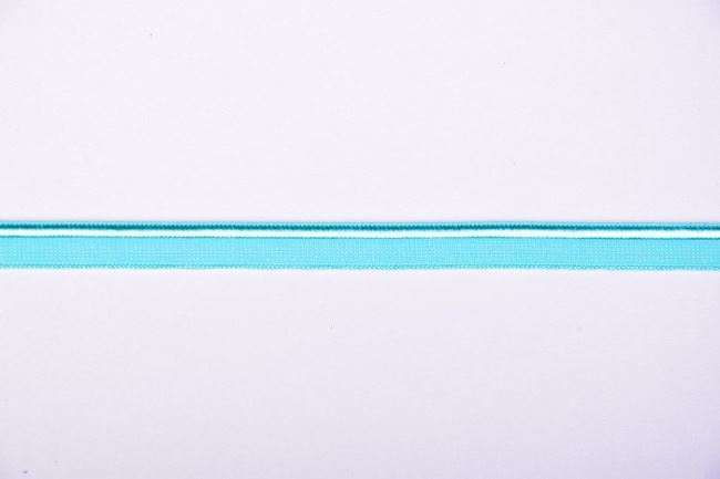 Lemovací pruženka v mentolové barvě o šířce 1 cm 43627