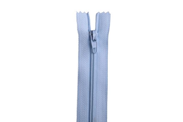 Spirálový zip ve světle modré barvě 16cm I-3S0-16-002