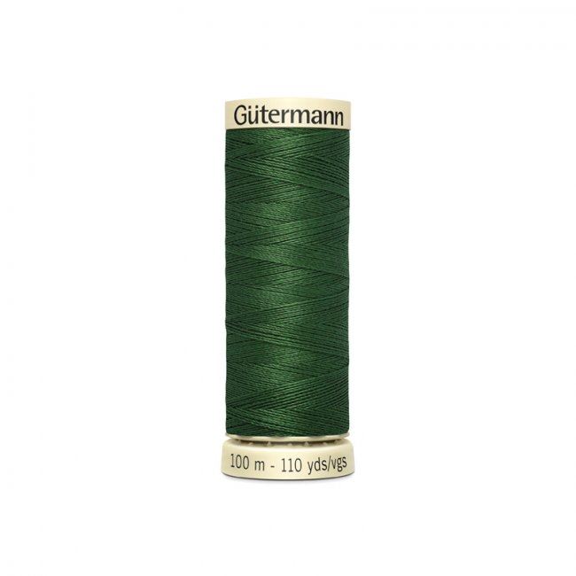 Univerzální šicí nit Gütermann v zelené barvě 639