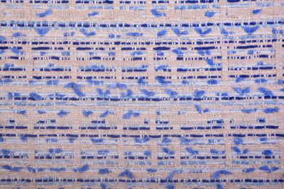 Chanel v béžové barvě se zlatou metalickou nití MOR026