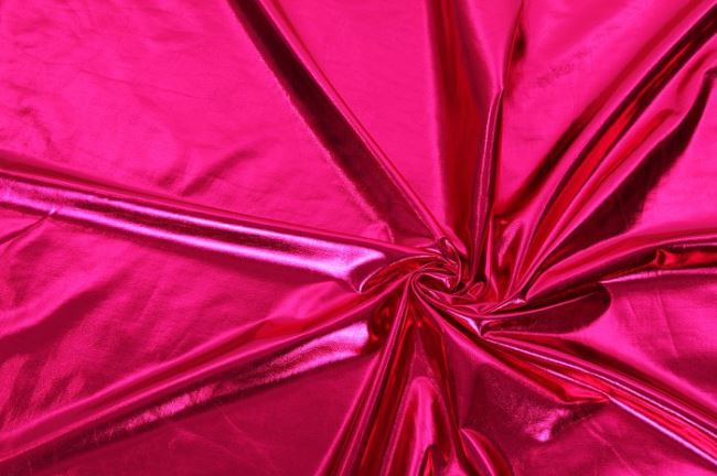 Lamé pletenina v růžové barvě 09746/017