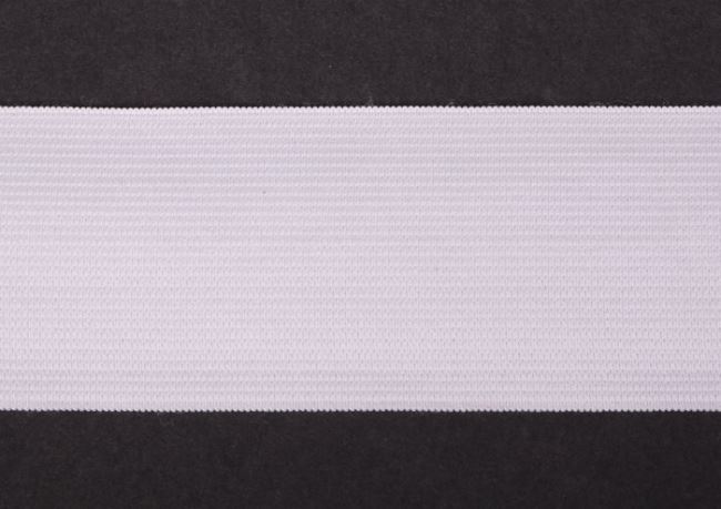 Prádlová guma o šíři 40mm bílé barvy I-EL0-88040-101
