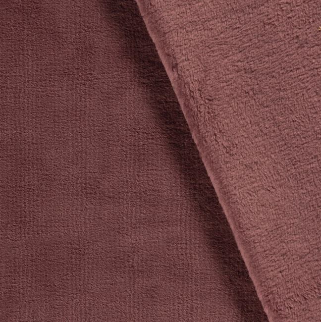 Wellness fleece v tmavě starorůžové barvě 05358/113