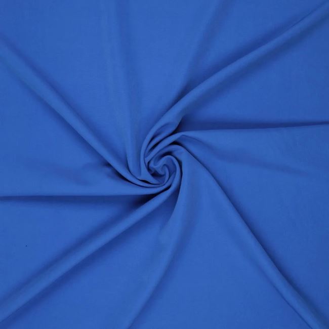 Letní kostýmová látka v barvě královská modř 0854/655