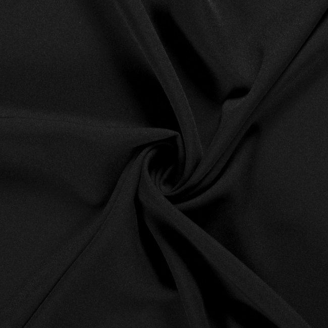 Recyklovaná teplákovina French Terry v černé barvě 14451/069