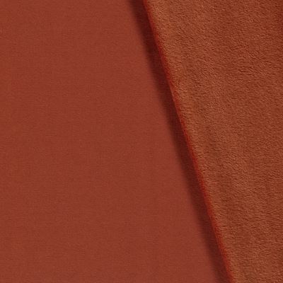 Teplákovina s medvídkem v cihlové barvě 14370/056