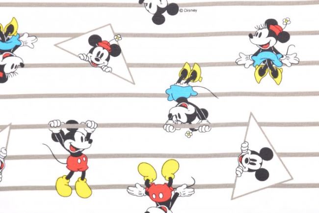 Bavlněný úplet z kolekce Disney s Mickey Mouse 129.642.3001