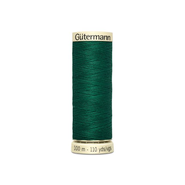Univerzální šicí nit Gütermann v tmavě zelené barvě 403