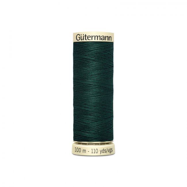 Univerzální šicí nit Gütermann v tmavě zelené barvě 18
