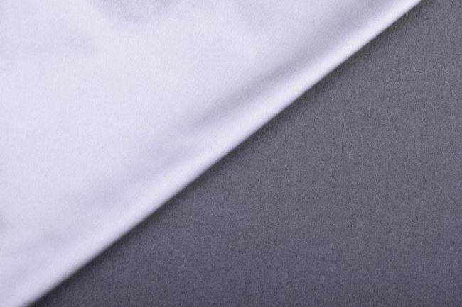 Korzetový satén ve stříbrné barvě SA0170