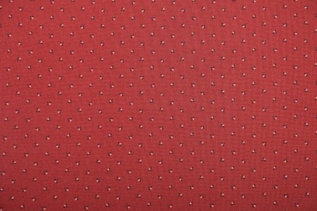 Americká bavlna na patchwor z kolekce Spice it up v červené barvě s droným vzorem 38057-16