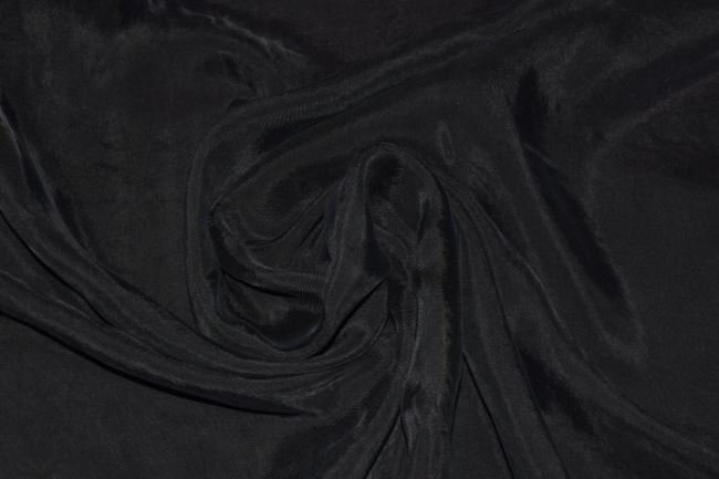 Cupro s viskózou v černé barvě 09120