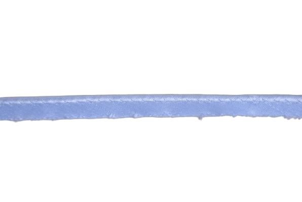 Saténová paspulka v modré barvě I-LWO-040