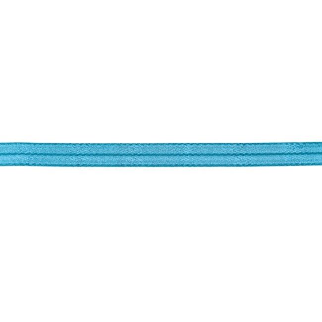 Lemovací gumička v tyrkysové barvě 1,5 cm široká 40587