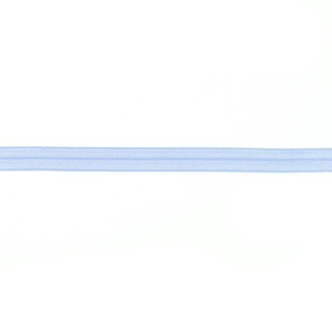 Lemovací gumička ve světle modré barvě 1,5 cm široká 40586