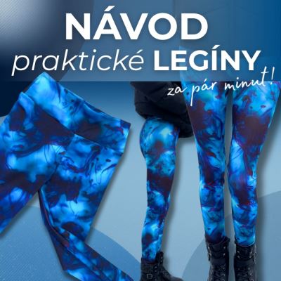 Od stroje rovnou do fitka: legíny, které si ušiješ sama