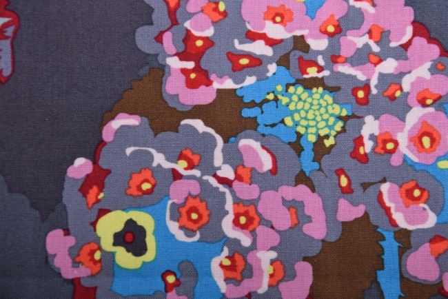 Americká bavlna na patchwork z kolekce Free Spirit od Kaffe Fassett PWAH038.CHARCOAL