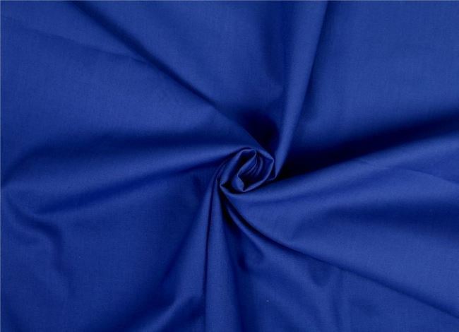 Bavlněné plátno v královsky modré barvě 01805/005