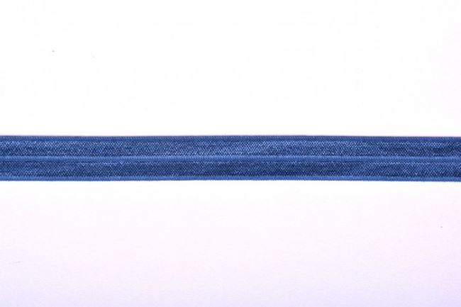 Lemovací gumička v modré barvě 1,5 cm široká 43528