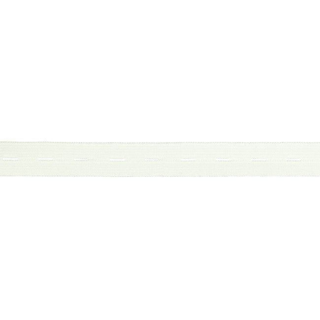 Dirková prádlová guma v bílé barvě 2cm 32412