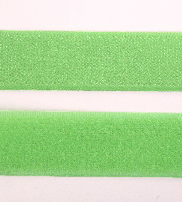 Suchý zip 30 mm ve světle zelené barvě I-TR0-30-238