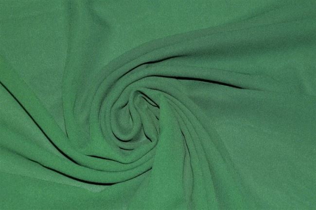 Jemné hedvábí v zelené barvě HE315