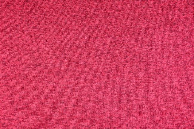 Melírovaná pletenina v červené barvě 03082/015