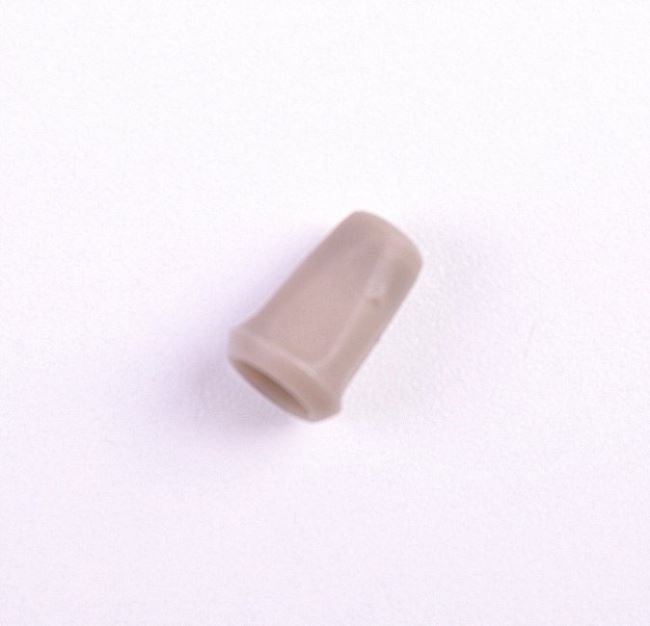 Plastová koncovka na šňůrky v šedé barvě K-B10-1480-292